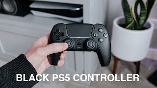 The Matte Black PS5 Controller [upl. by Hadeehuat693]