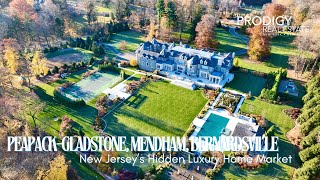 New Jersey’s Hidden Luxury Real Estate Market PeapackGladstone Mendham Bernardsville [upl. by Aillimat41]