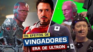 O SEGREDO dos EFEITOS de VINGADORES 2  Era de ULTRON bastidores como foi feito [upl. by Perlie]