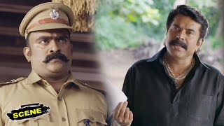 Shylock Kannada Movie Scenes  Police Arrest Warrant Against Mammootty [upl. by Neitsirk]