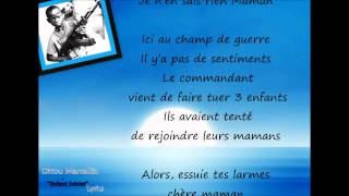 OTTOU MARCELLIN  Enfant Soldat Paroles  Lyrics [upl. by Ettezzil]