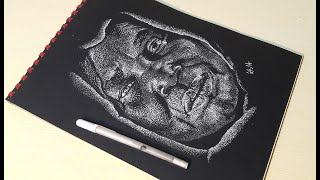 Portrait Pointillism A StepbyStep Guide to Mastering the Art of Dot Painting [upl. by Asial]