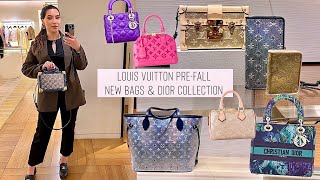 Louis Vuitton PreFall MonoGlam Collection amp Dior Fall  New Bags Shoes  Luxury Shopping [upl. by Sitsuj687]