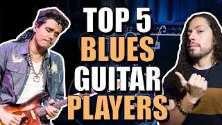 Top 5 Blues Guitarists  Most Soulful Guitar Players Ever [upl. by Ellezig]