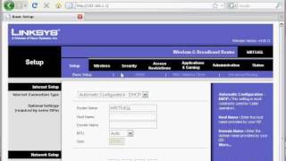 How To Secure A Linksys Wireless Router [upl. by Dorelle]