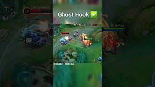 New Ghost Hook Trick ✅️ Unlock🗿☠️ mobilelegends mobilelegendsbangbang mlbbcreatorcamp ml mlbb [upl. by Ahsenit]