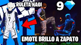 COMO SACAR CON 9 DIAMANTES EL EMOTE SACALE BRILLO A TUS ZAPATOS Y EL CONJUNTO DE NAGI EN FREE FIRE [upl. by Emawk402]