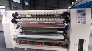 XMY008 BOPP Adhesive Tape Slitting Machine BOPP Adhesive Tape Making Machine [upl. by Harrietta]