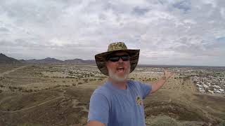 Quartzsite AZ Hiking Q Mountain [upl. by Mariska]