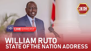 LIVE PRESIDENT WILLIAM RUTO STATE OF THE NATION ADDRESS II 21st November 2024 II wwwkbccoke [upl. by Amedeo]