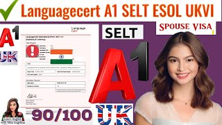 LanguageCert International ESOL SELT A1 Speaking amp Listening Life in the UK Test  9 mins Test [upl. by Bev60]