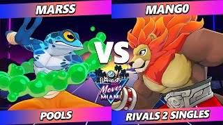 LMM Miami 2024  Marss Ranno Vs Mango Zetterburn Rivals of Aether 2  RoA2 [upl. by Avonasac]