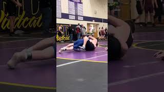 Onsted youth tournament 1st place pin Zeke Cebulski v Levi Keene [upl. by Denn]