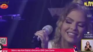 Luísa Sonza chora após cantar sofrência em live Sou canceriana muito emotiva [upl. by Hadeehsar]