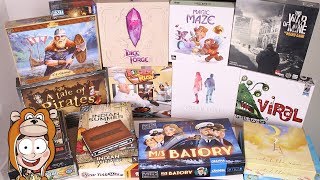 Top 20 Board Games of 2017 [upl. by Nadroj]