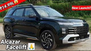 2024 Facelift Hyundai Alcazar All Colors Price Specs Review 💯  Hyundai Alcazar Facelift 🇮🇳🎉 [upl. by Snowman]