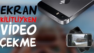 iphone Ekran KAPALIYKEN Video ÇekmeTürkçeProgramsız [upl. by Aili]