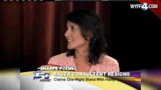 Haley Addresses Affair Allegations At Debate [upl. by Ynaffets769]