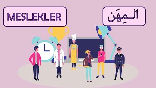 Arapça Meslekler 2  المهن  Jobs in Arabic [upl. by Thorley]