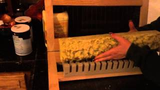 Cutting Cedarwood and Tea Tree Oil Hot Process Soap with Recipe [upl. by Ettezel]