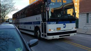 NYCT Bus X27X37 express bus galore  Bay Ridge Av and Shore Rd 11519 [upl. by Roxy]