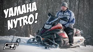 2011 Yamaha FX Nytro RTX SE Snowmobile Review [upl. by Aicercal590]