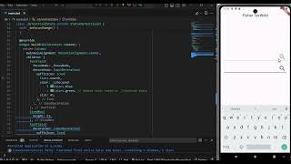 Flutter Textfield Suffix Icon Color Change for Focus and UnFocus  2024  Flutter Tutorial [upl. by Stafford270]