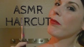 ASMR Haircut Roleplay Binaural Personal Attention with Affirmations [upl. by Ramat]