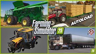 Farm Sim News  Calmsden Alma JCB amp Autoload FS25 [upl. by Meingoldas175]