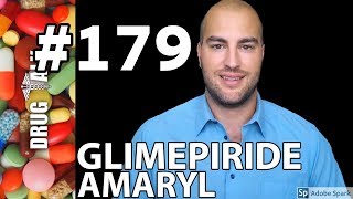 GLIMEPIRIDE AMARYL  PHARMACIST REVIEW  179 [upl. by Gardell98]