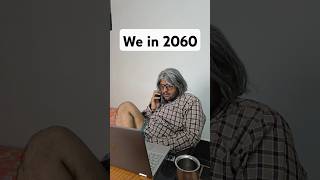 Zoom meeting in 2060  Corporate Meeting 😅🤣 shorts viralshorts youtubeshorts [upl. by Ydnar187]