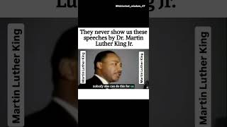 They NEVER Show Us These Speeches by Dr Martin Luther King Jr 💔 history [upl. by Eittam]