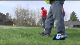 Volunteers Conduct Hypodermic Needle Sweep [upl. by Omar]