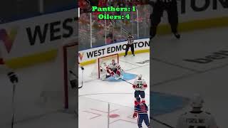 2024 Stanley Cup Finals Game 4  Oilers vs Panthers  All the Goals [upl. by Eisyak]