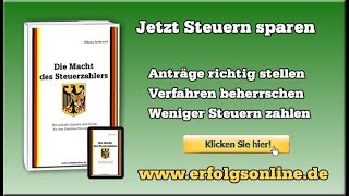 Wenn man Steuerschulden nicht zahlen kann  dabei hilft »Die Macht des Steuerzahlers« [upl. by Nevanod]