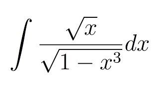 Integral of sqrtxsqrt1x3 substitution [upl. by Nyltiac227]