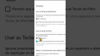TECLADO DO PC NÃO FUNCIONA ALGUMAS TECLAS RESOLVIDO [upl. by Milla]