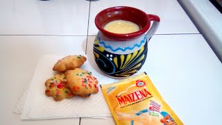 Cómo hacer Atole de Maizena  Sabor Vainilla [upl. by Gracie127]