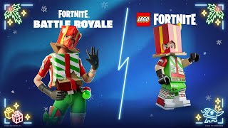 Log In To Fortnite TODAY For A FREE Winterfest Skin Best COMBOS [upl. by Ahsauqram]