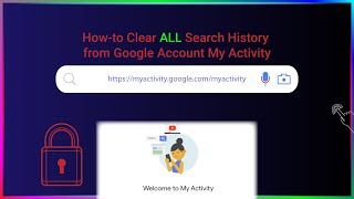 Howto Clear ALL Search History from Google Account [upl. by Hairehcaz894]