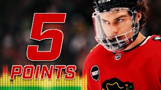 Listen in as Connor Bedard dominates the night with a 5point game 🎙️🚨 [upl. by Ynnol480]