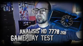 HD 7770 2G SAPPHIRE EN 2024 ANALISIS  GAMEPLAY TEST [upl. by Brennan]