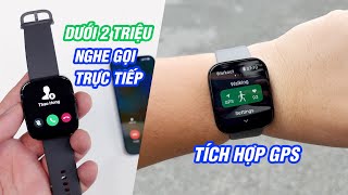 Smartwatch dưới 2 triệu nghe gọi trên đồng hồ GPS độc lập Amazfit BIP 5 [upl. by Ninnette274]