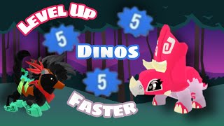 Top 3 Ways to Level Up Your Dino FASTER in Animal Jam  Level Up Your Pet Faster in AJPW [upl. by Gerge]