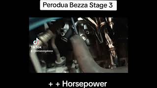 Perodua Bezza upgrade Stage 3 Silent Exhaust Package amp Air intake system silent mode  horsepower [upl. by Hcire]