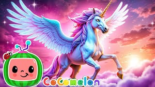 Unicorn Magical Ride  Sparkly Adventure Song For Kids  Unicorn Sound  Unicorn Song  Bwa Review [upl. by Vezza]