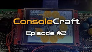 ConsoleCraft EP2 Game console graphics rendering on RP2040 [upl. by Llerad]