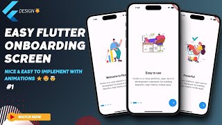 Mastering Flutter Onboarding Screens  Stepbystep Tutorial [upl. by Huan685]