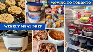 Don’t Bring this to Canada🚫A New Life Meal Prep ideas for the Big Move Cooked by Sabeen [upl. by Kisung]