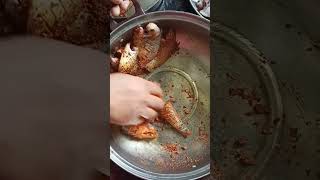 Karimeen😅😸 karimeenpollichathu fishfry tastefood food youtubeshorts shortvideo [upl. by Sundberg262]